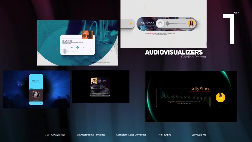 Podcast Audio Visualizers Videohive 33990095 After Effects Image 3