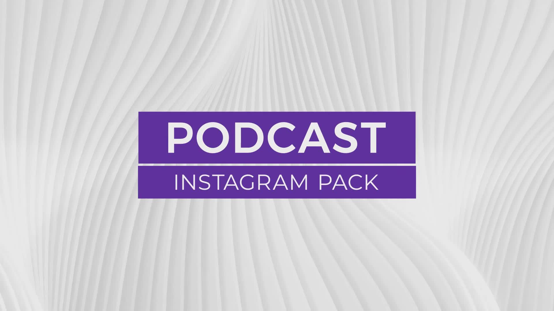 Podcast Instagram Pack for After Effects Videohive 38351170 After Effects Image 1