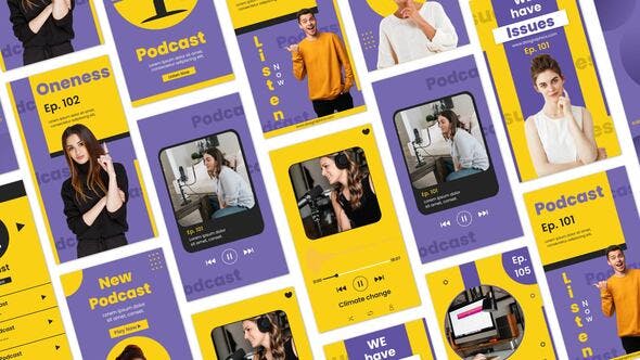 Podcast Instagram Story Template - Download 35652798 Videohive