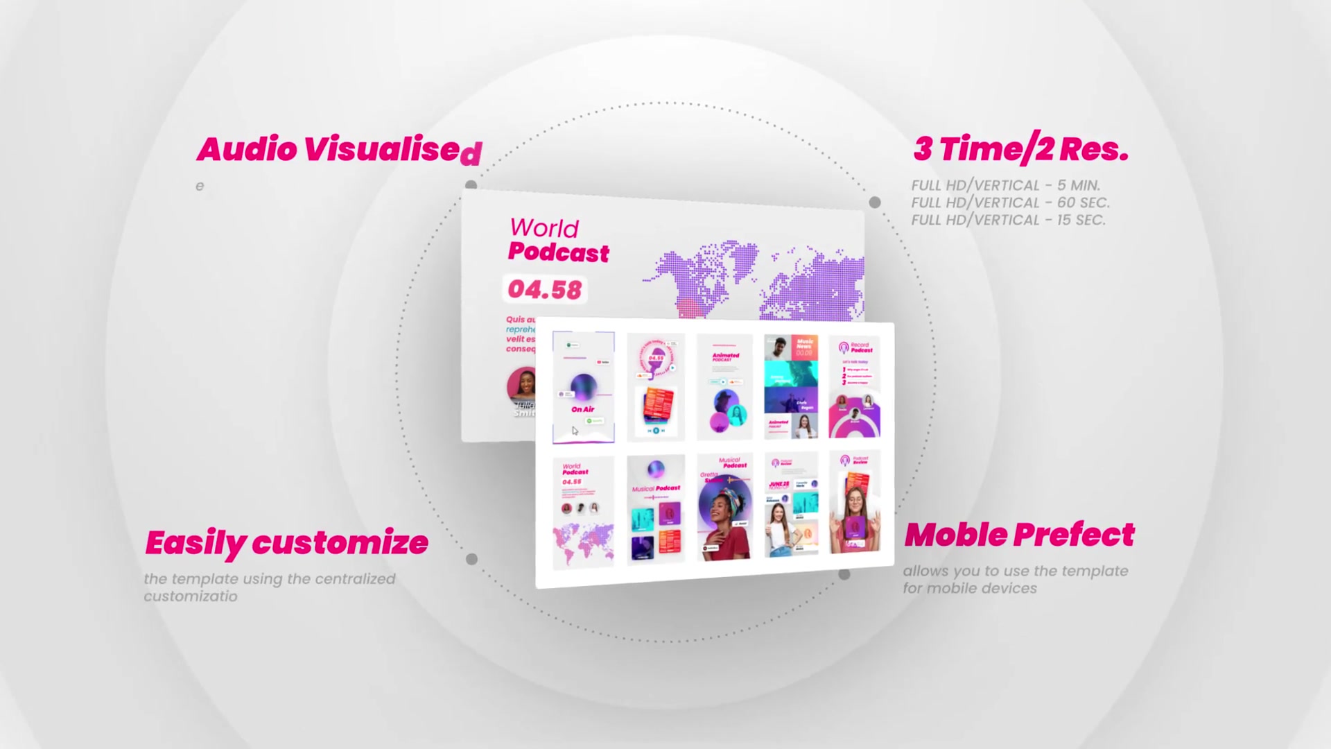 Podcast Radio Visualizer Videohive 32691465 After Effects Image 4