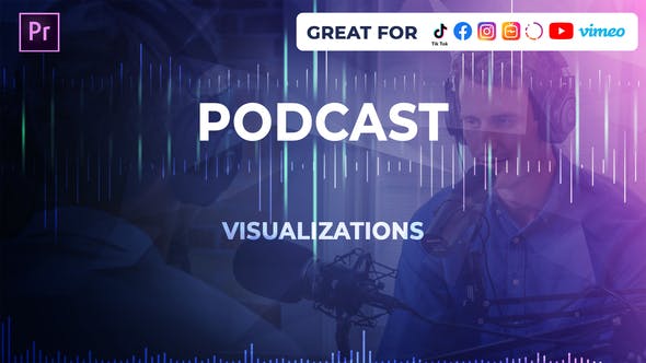 Podcast Visualizations for Premiere Pro - 27411627 Download Videohive