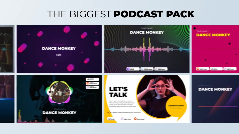 Podcast Visualizations Pack Videohive 27588818 After Effects Image 6