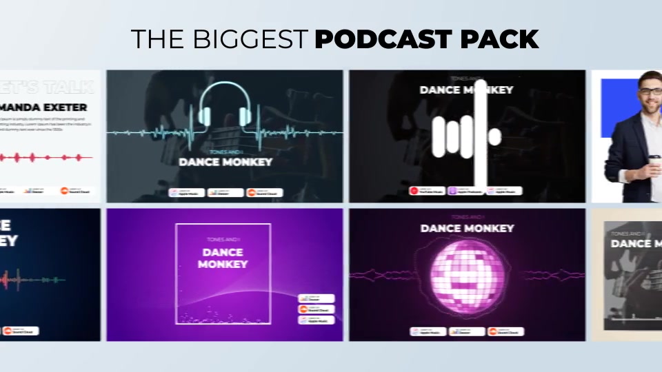 Podcast Visualizations Pack Videohive 27588818 After Effects Image 8