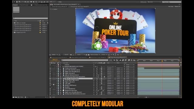 Poker Casino Logo Reveal Modular Pack Videohive 20867973 After Effects Image 12