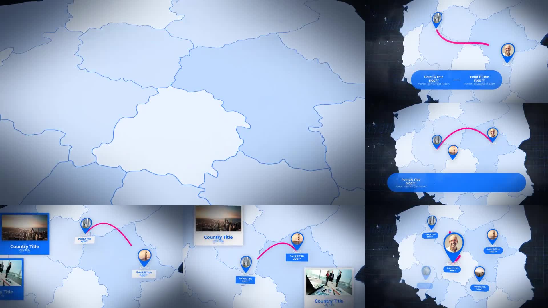 Poland Map Republic of Poland Map Kit Videohive 24164858 After Effects Image 1