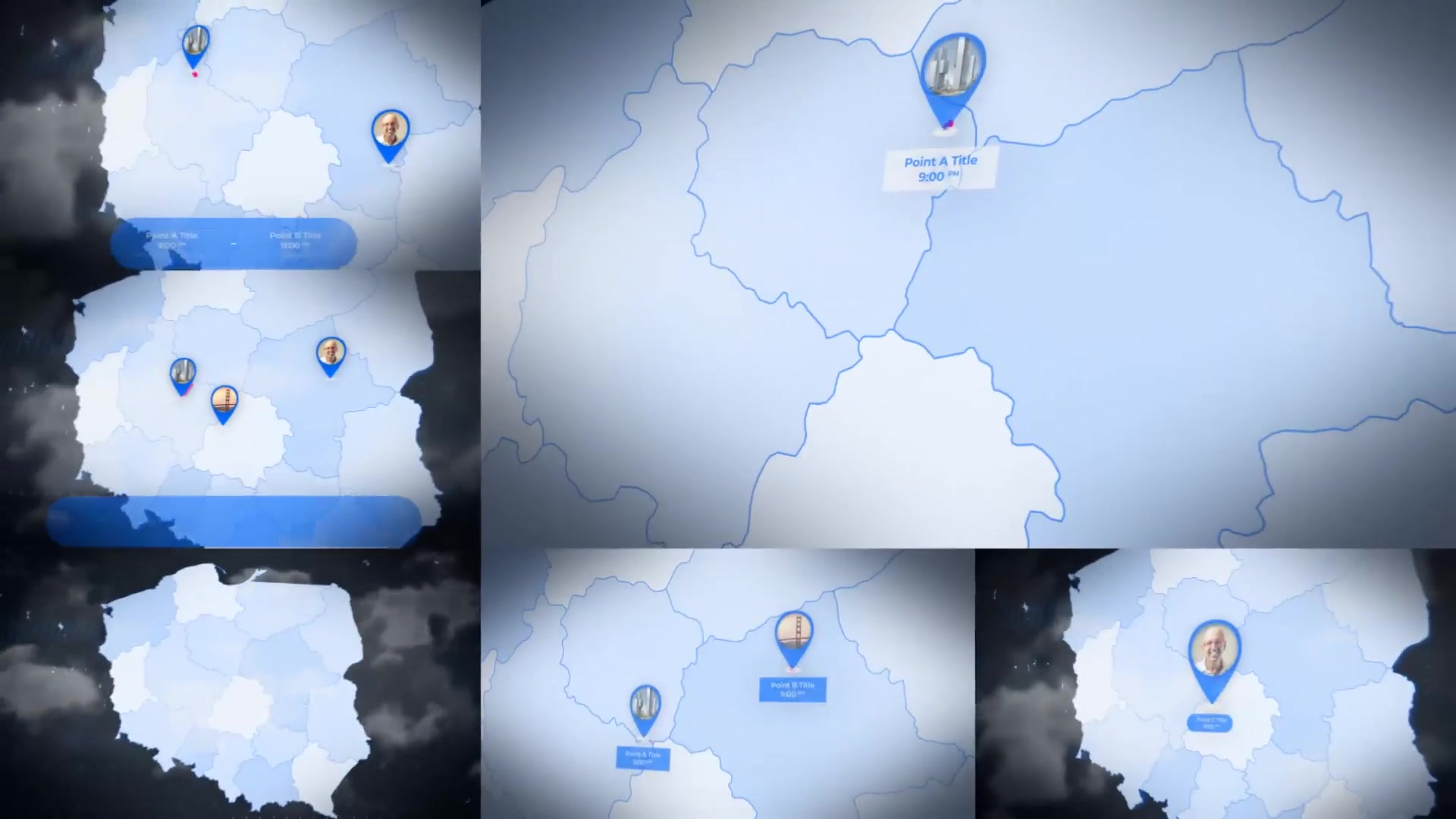 Poland Map Republic of Poland Map Kit Videohive 24164858 After Effects Image 8