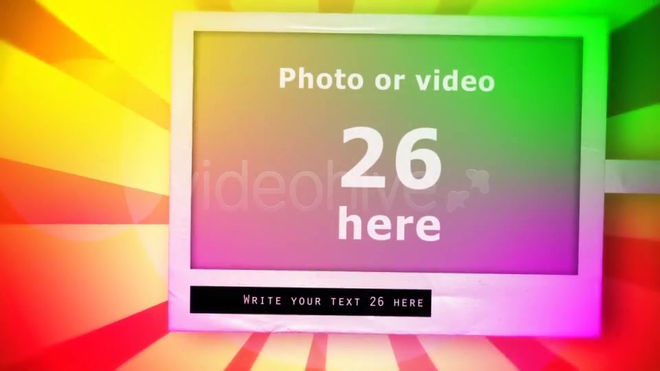 Polaroid Carousel Slideshow for Pictures and Video - Download Videohive 5269547