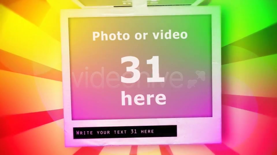 Polaroid Carousel Slideshow for Pictures and Video - Download Videohive 5269547