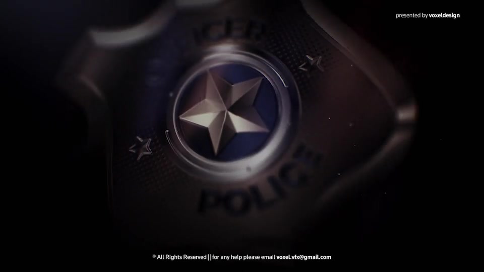Police Badge Opener Videohive 25783118 After Effects Image 7