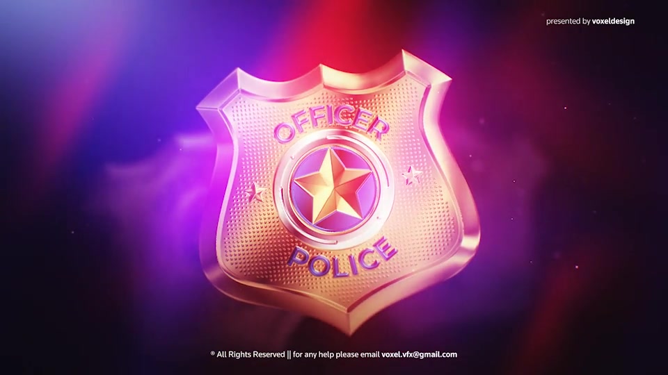 Police Badge Opener Videohive 25783118 After Effects Image 8
