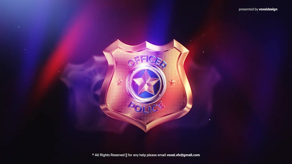 Police Badge Opener Videohive 25783118 After Effects Image 9