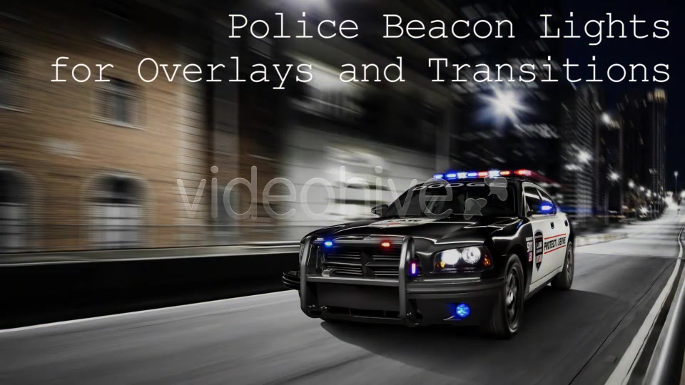 Police Beacon Lights for Overlays (30 Pack) Videohive 4456781 Motion Graphics Image 2