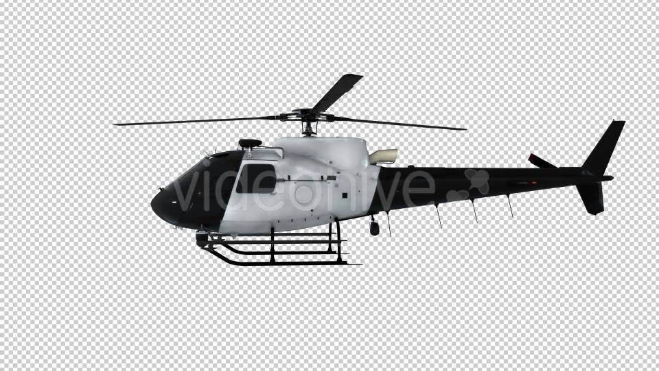 Police Helicopter Transparent Video - Download Videohive 16644645