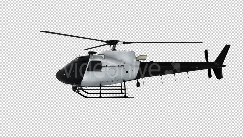 Police Helicopter Transparent Video - Download Videohive 16644645