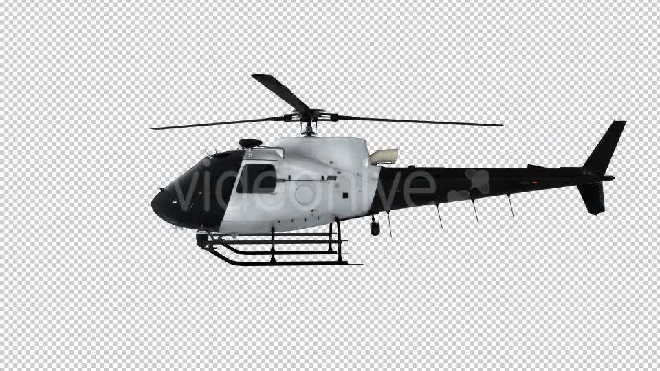 Police Helicopter Transparent Video - Download Videohive 16644645