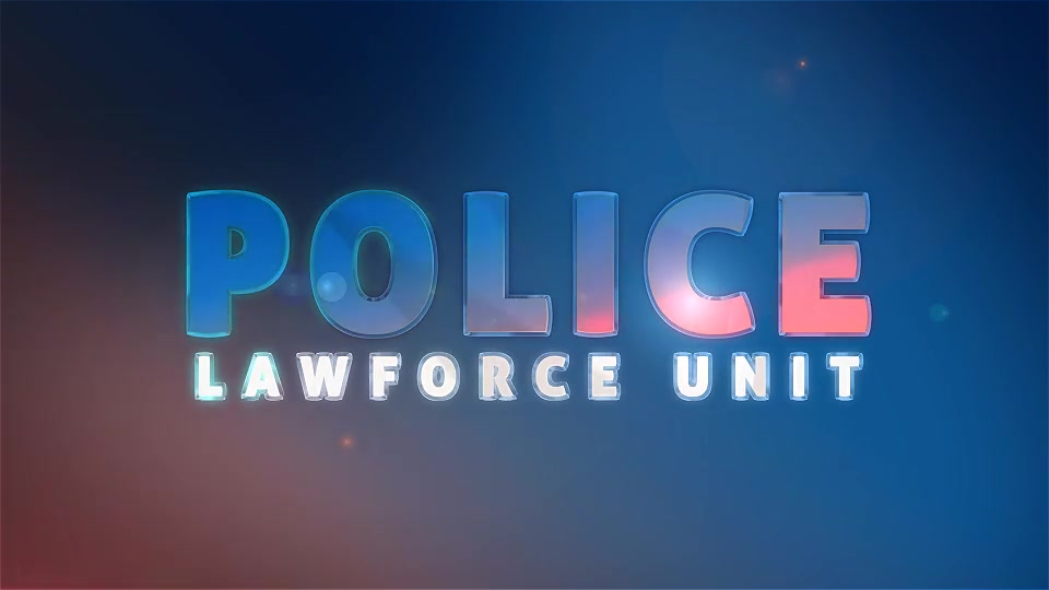 Police Logo Law Force Show Short Opener - Download Videohive 16634982