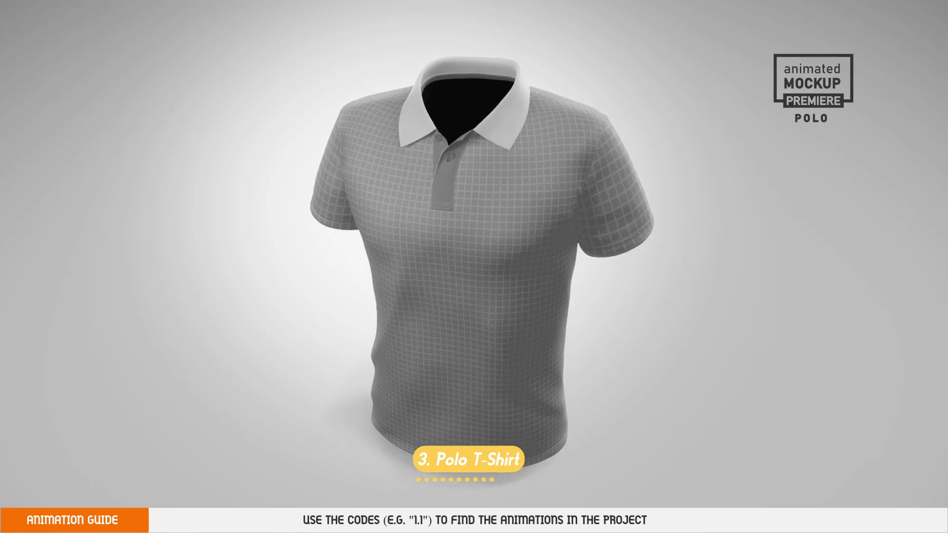 Polo T shirt 5 Scenes Mockup Template Animated Mockup PREMIERE Videohive 33877905 Premiere Pro Image 10