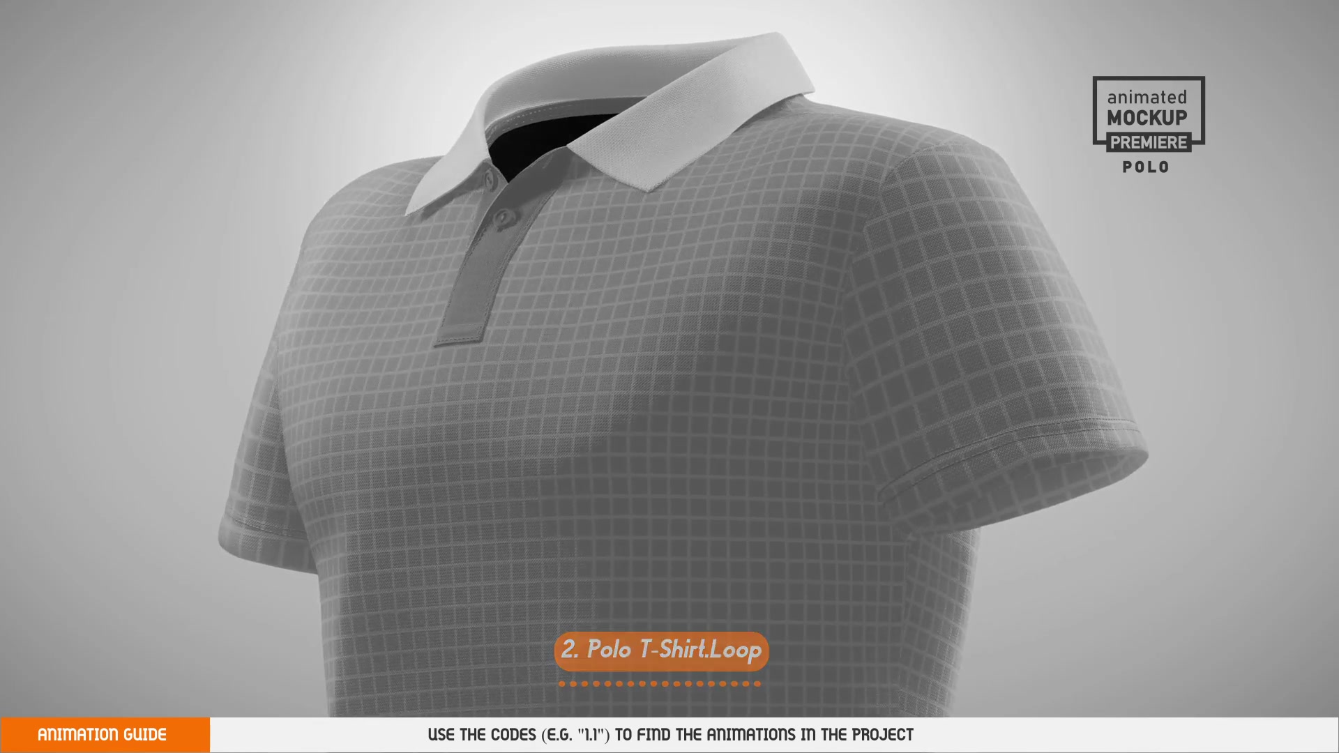 Polo T shirt 5 Scenes Mockup Template Animated Mockup PREMIERE Videohive 33877905 Premiere Pro Image 9