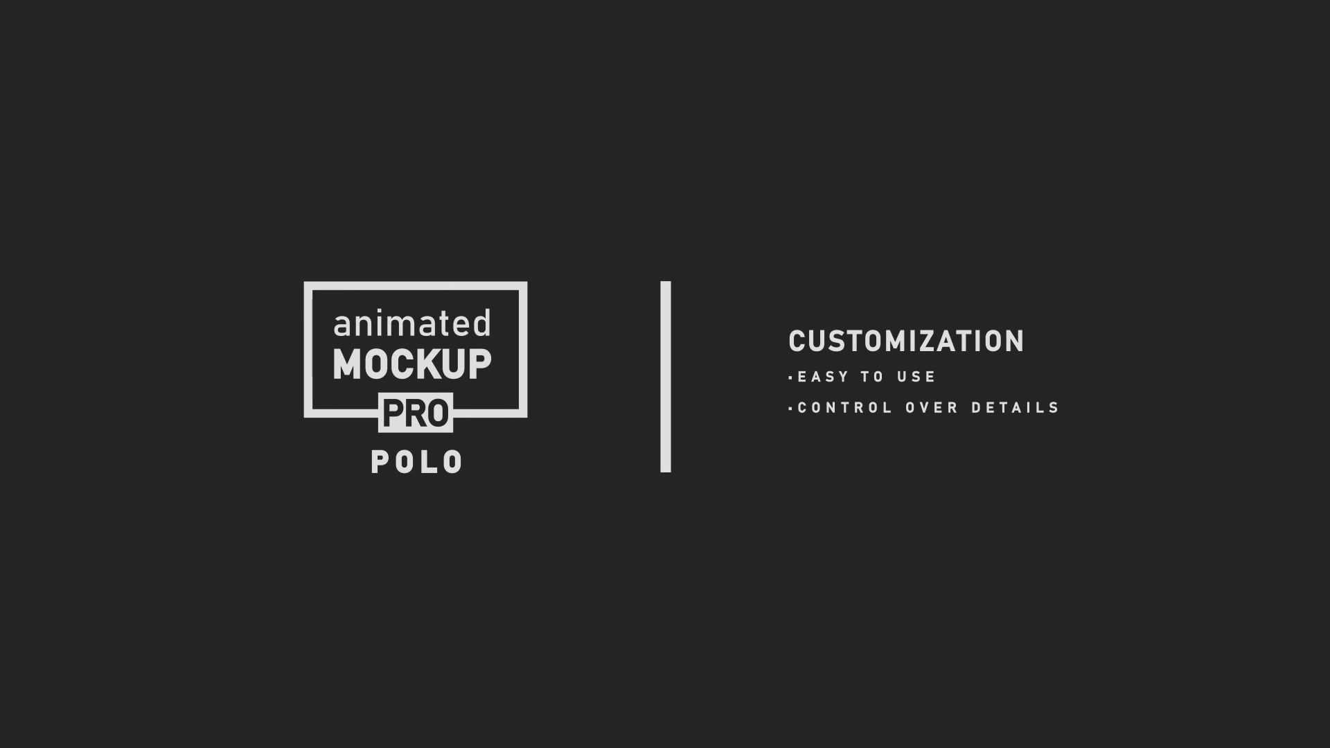 Polo T shirt 5 Scenes Mockup Template Animated Mockup PRO Videohive 33808963 After Effects Image 3