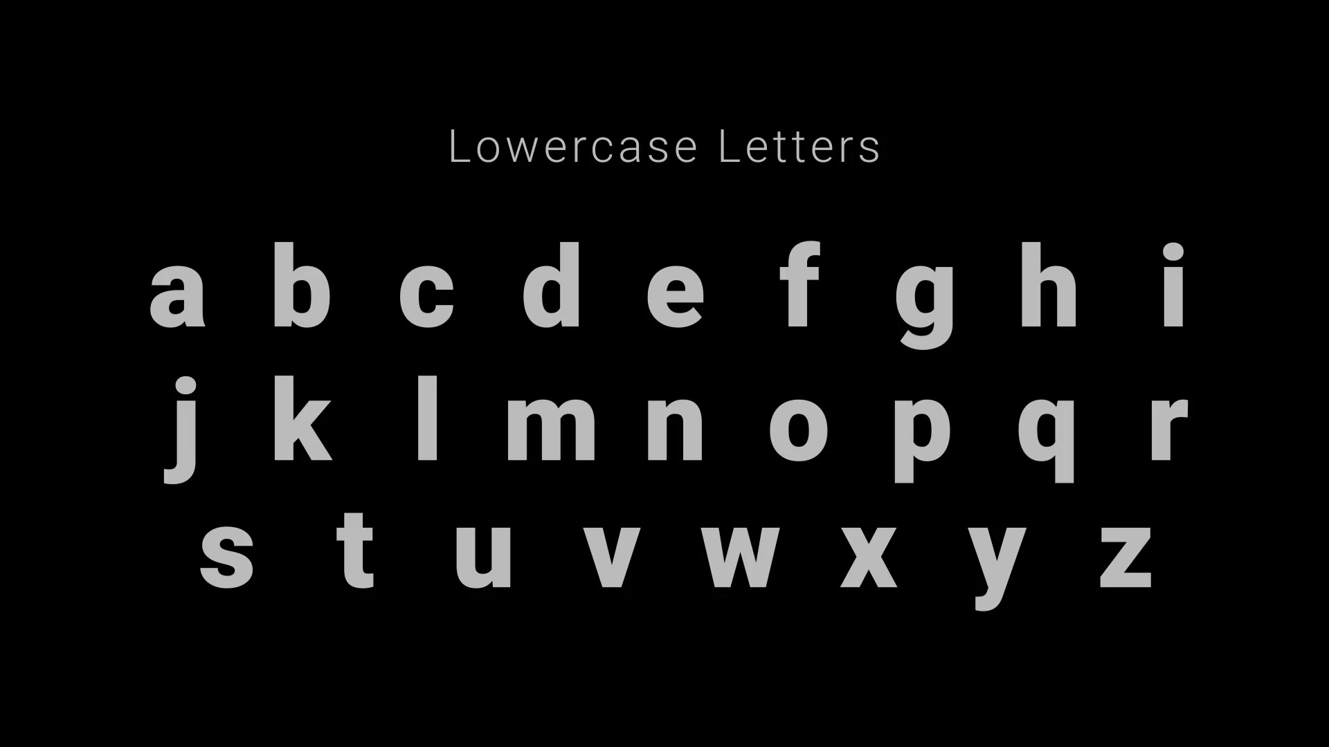 PolyNoise Alphabet Animated Typeface - Download Videohive 16871115