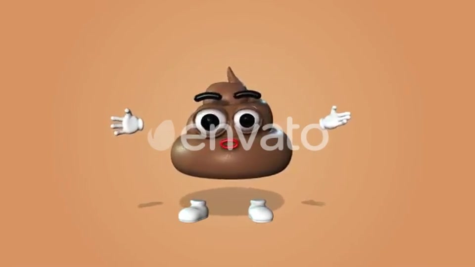 Poop Character Kit Videohive 27302046 Motion Graphics Image 12