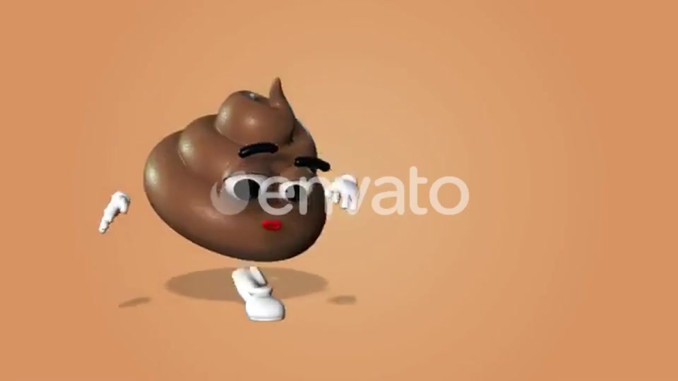 Poop Character Kit Videohive 27302046 Motion Graphics Image 9
