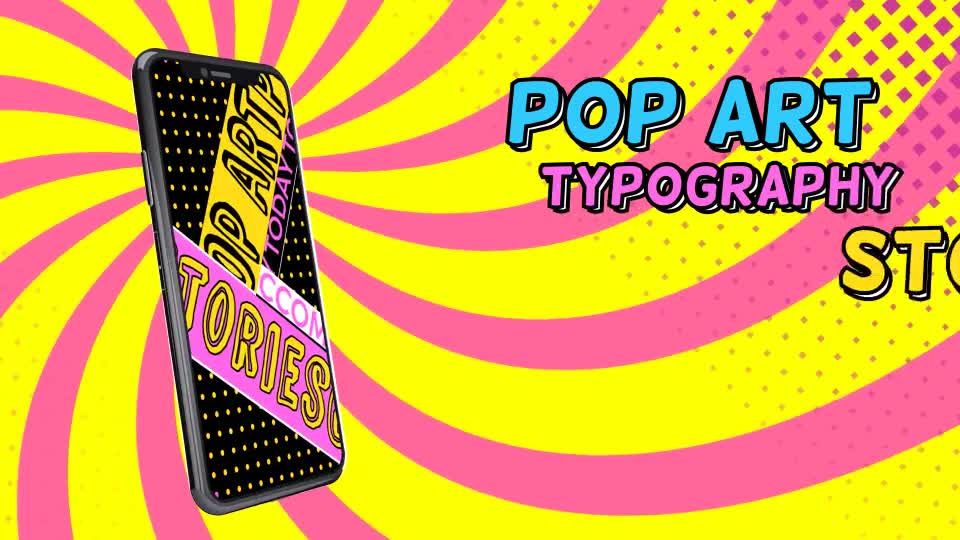 Pop Art Typography Sale Stories Videohive 26775527 After Effects Image 1