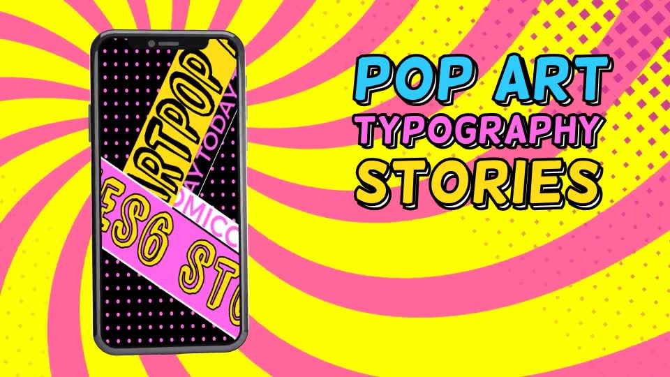 Pop Art Typography Sale Stories Videohive 26775527 After Effects Image 2