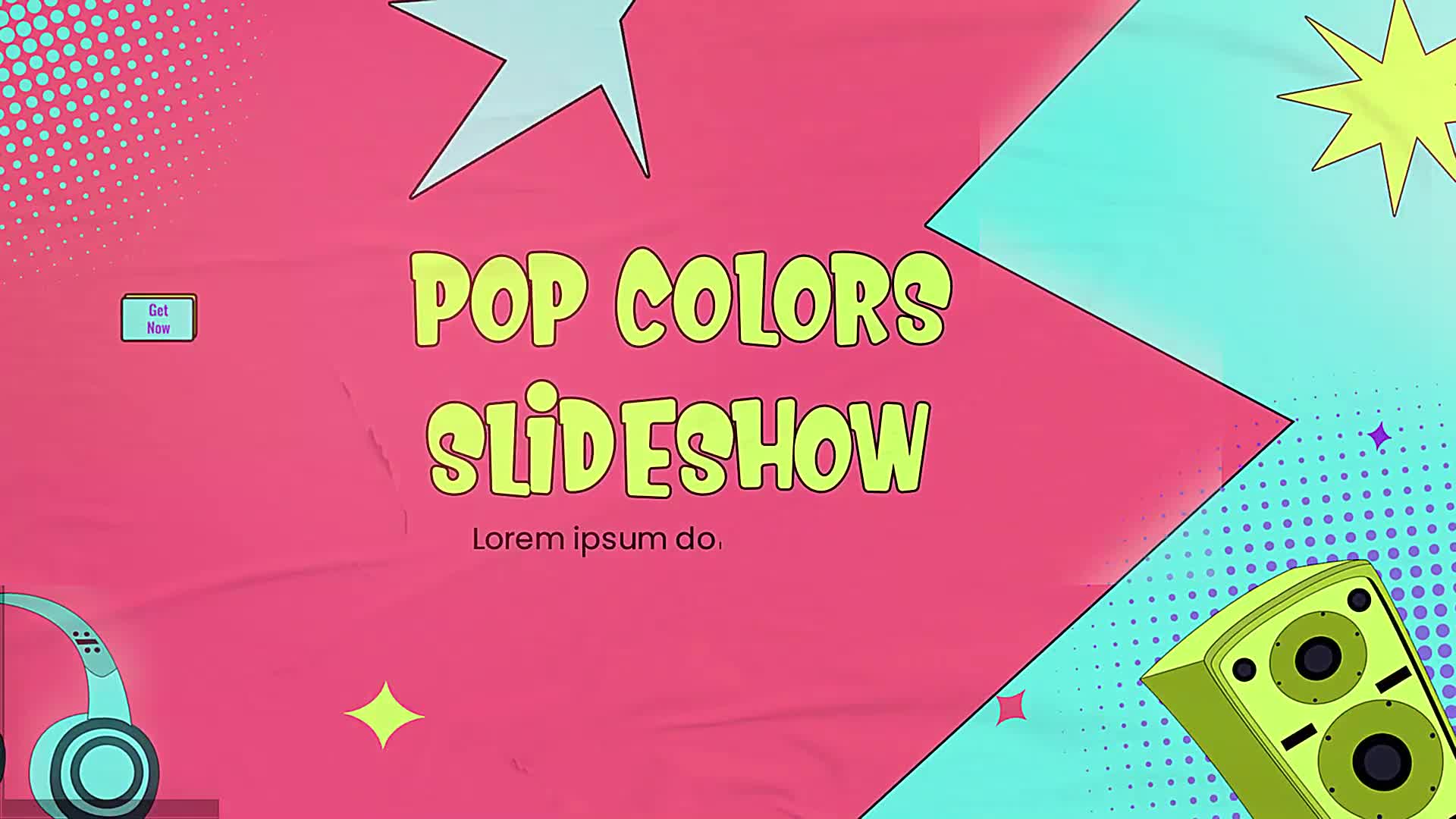 Pop Color Graphic Slideshow Videohive 38369591 After Effects Image 1