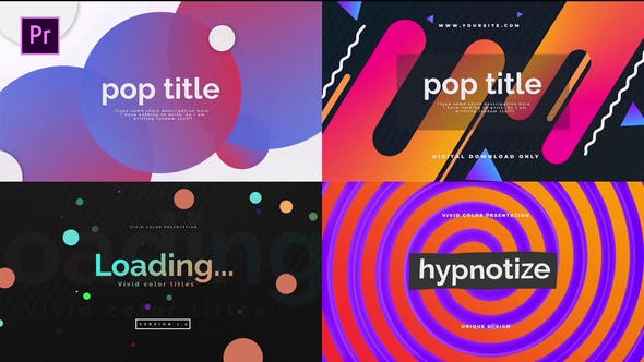 POP Titles - 24039336 Download Videohive