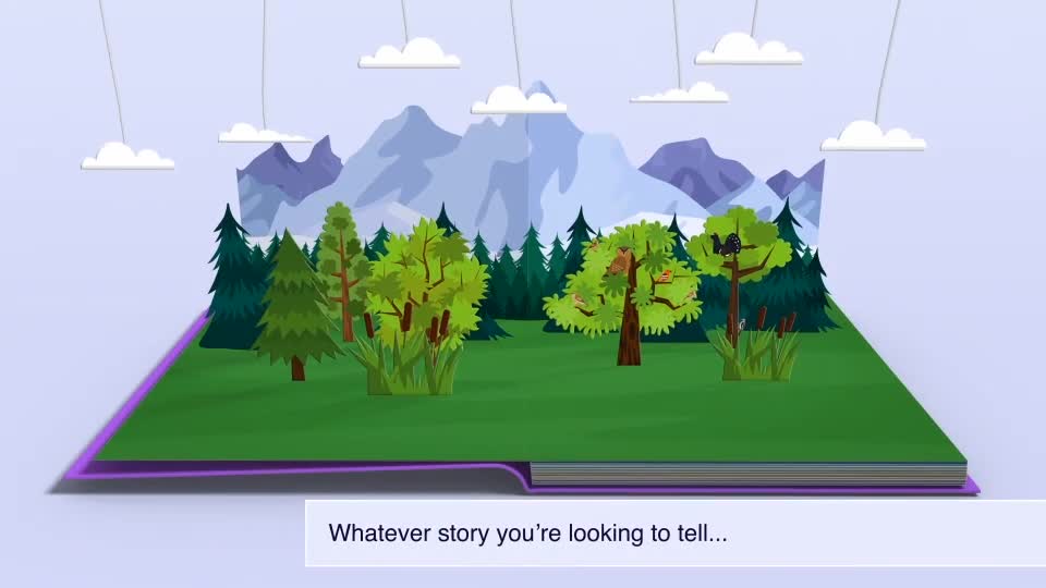 adventure pop up book after effects project free download