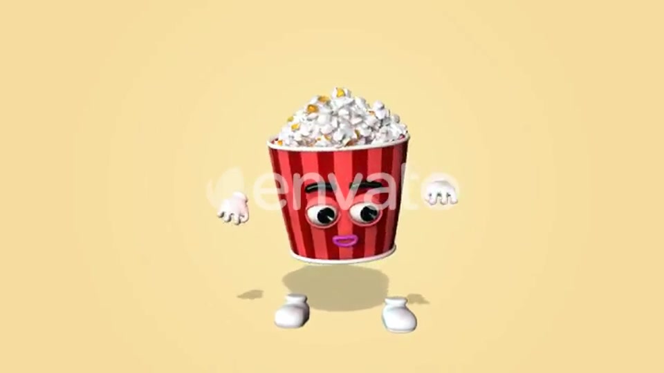 Popcorn Character Kit Videohive 27083189 Motion Graphics Image 6