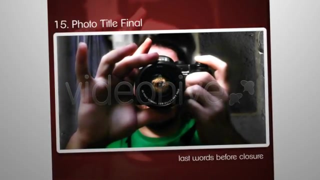 Portfolio Slideshow Presentation Videohive 1618033 After Effects Image 8