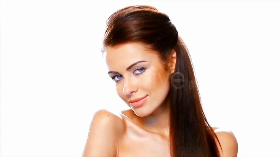 Portrait Of Beautiful Smiling Woman  - Download Videohive 2422012