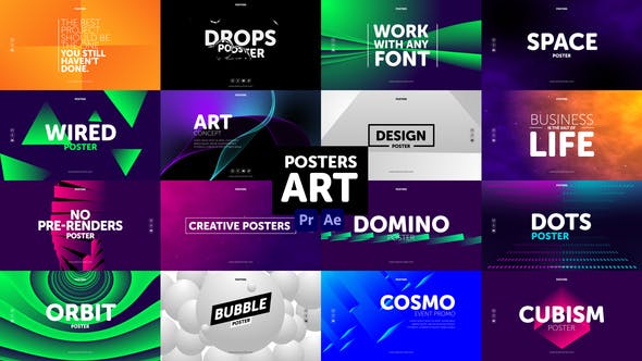 Posters Art - 31005015 Videohive Download