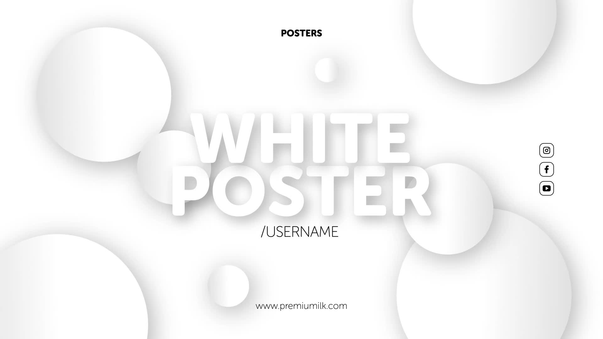 Posters Black & White Videohive 31027999 After Effects Image 1