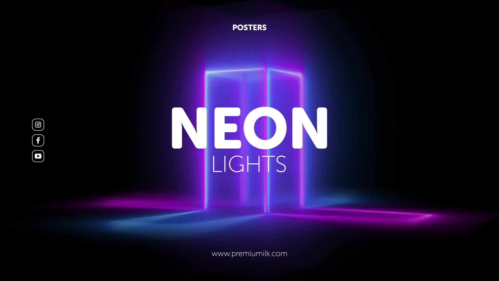 Posters Neon Videohive 30954697 Premiere Pro Image 1