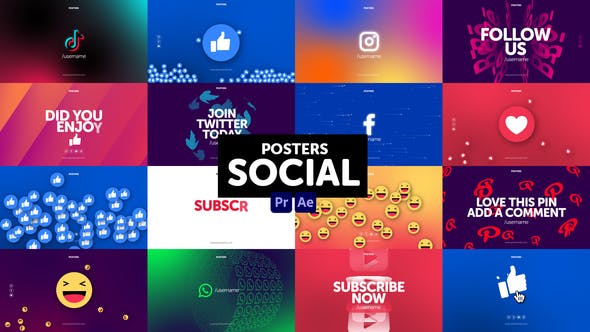 Posters Social Media - Download 30959035 Videohive