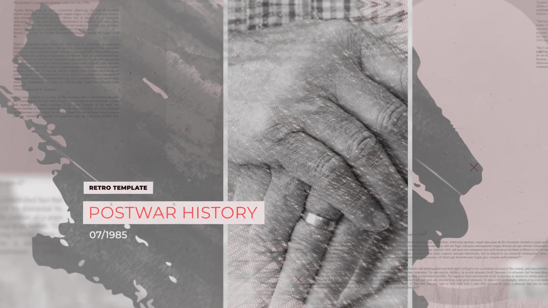 Postwar History Slideshow Videohive 24082300 After Effects Image 11