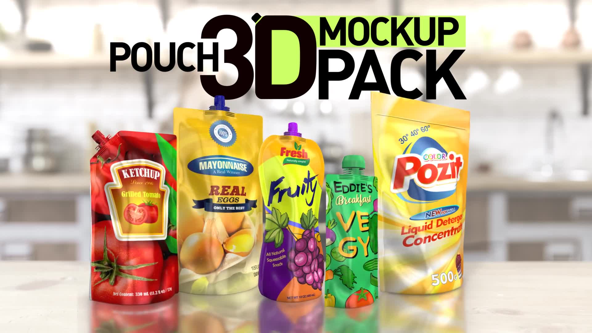 Pouch 3D Mockup Pack Videohive 26406894 After Effects Image 12