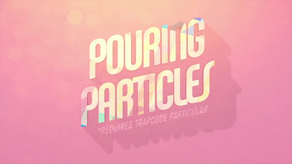 Pouring Particles - Download Videohive 11404921