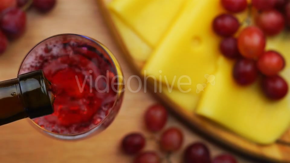 Pouring Red Wine Into Glass. - Download Videohive 18443819