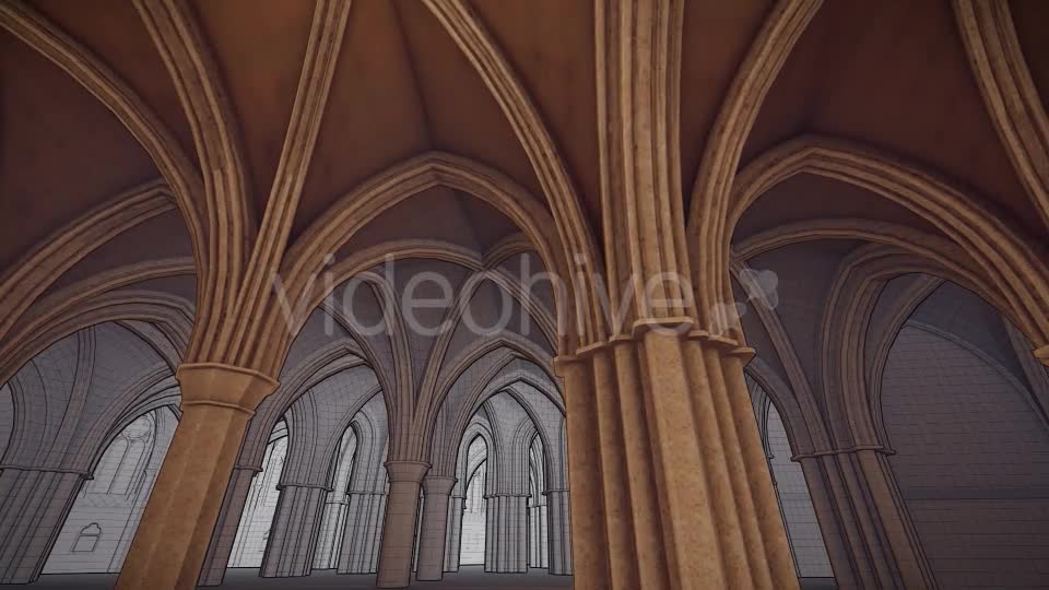 POV Cathedral Architecture - Download Videohive 17085469