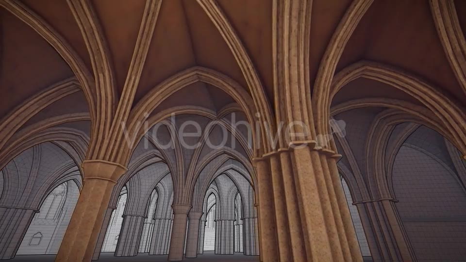 POV Cathedral Architecture - Download Videohive 17085469