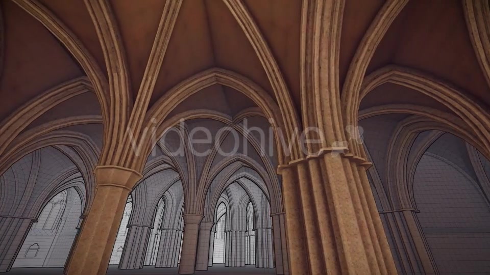 POV Cathedral Architecture - Download Videohive 17085469