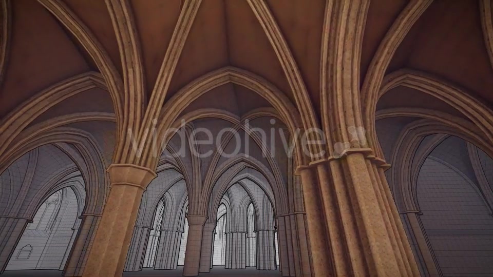 POV Cathedral Architecture - Download Videohive 17085469