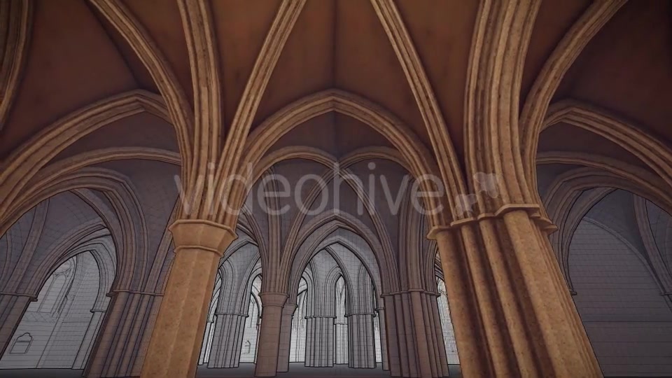 POV Cathedral Architecture - Download Videohive 17085469