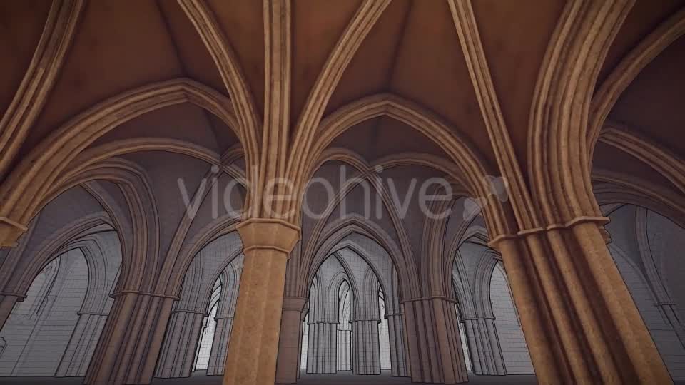 POV Cathedral Architecture - Download Videohive 17085469