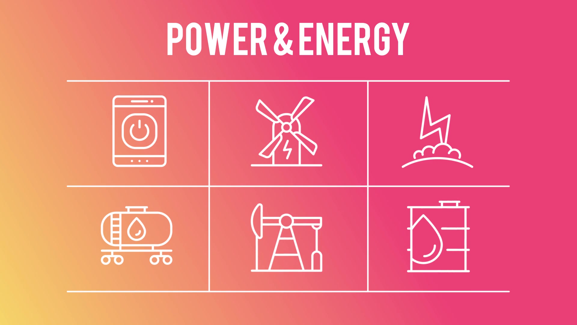 Power And Energy 50 Thin Line Icons - Download Videohive 23172135