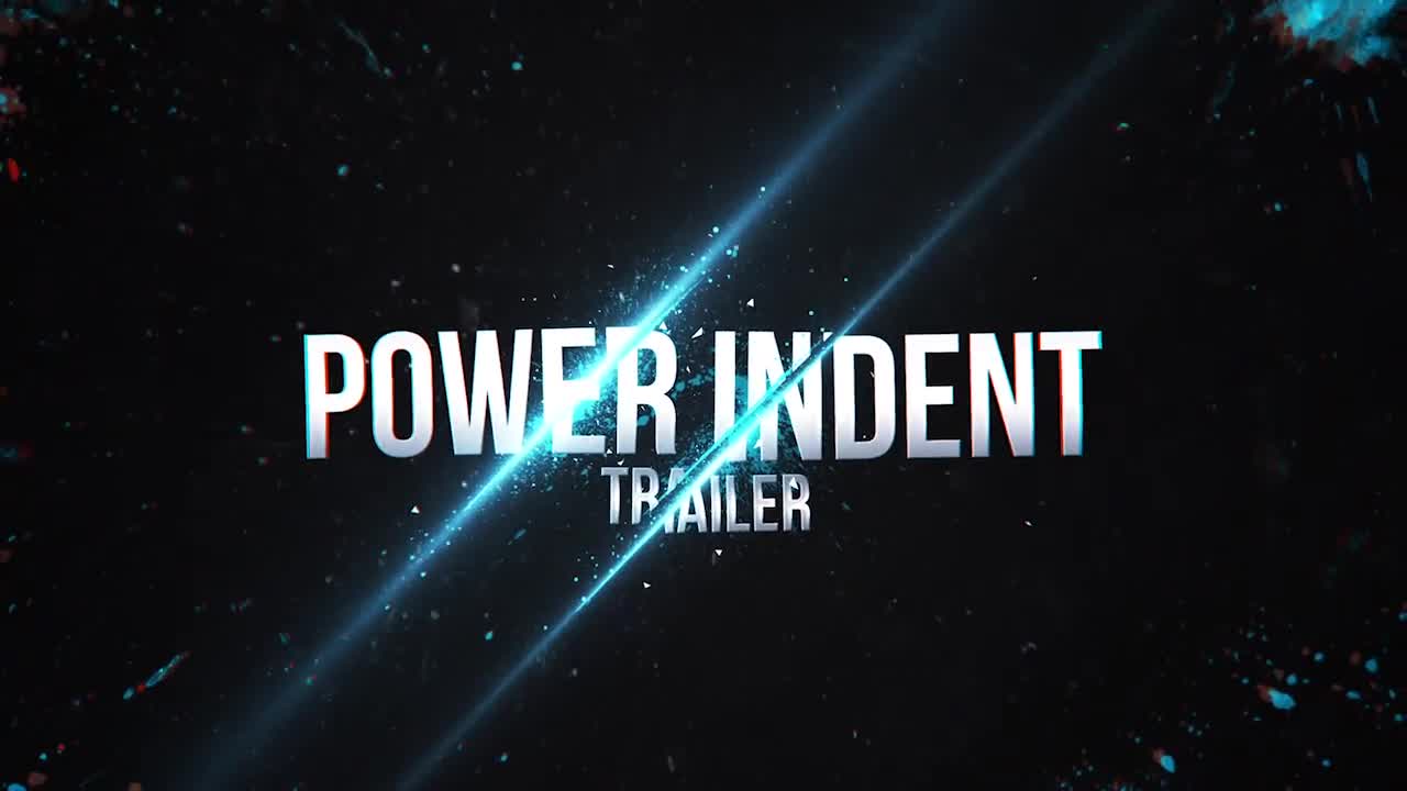 Power Indent Trailer Videohive 18094522 After Effects Image 1